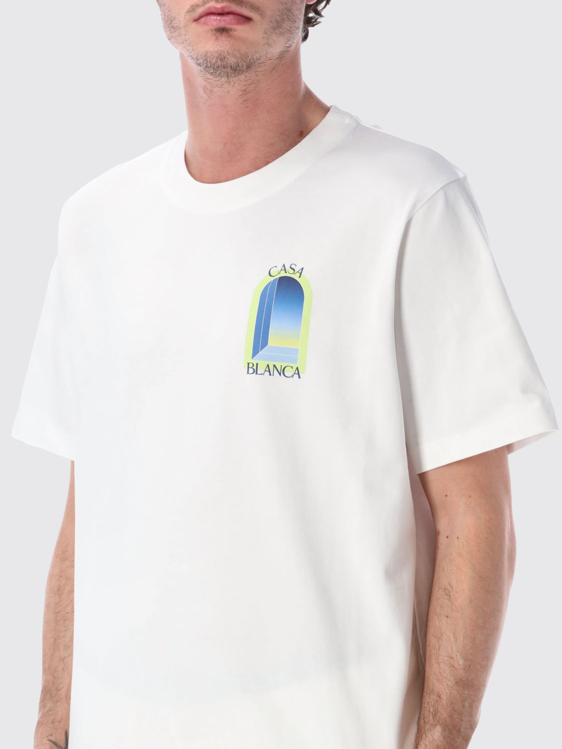 Casablanca T-shirt blanc