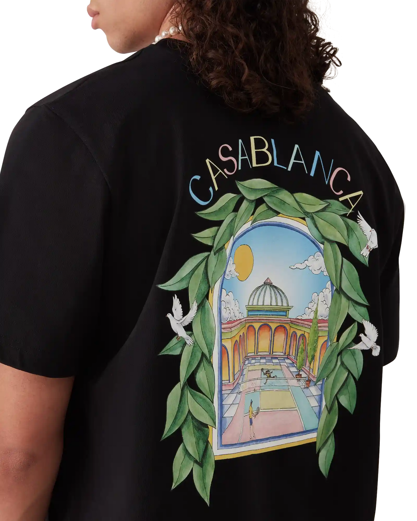 T-shirt Casablanca Black