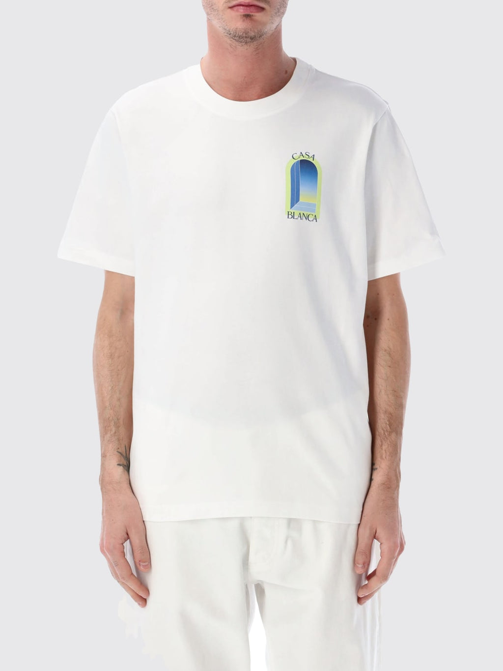 Casablanca T-shirt blanc