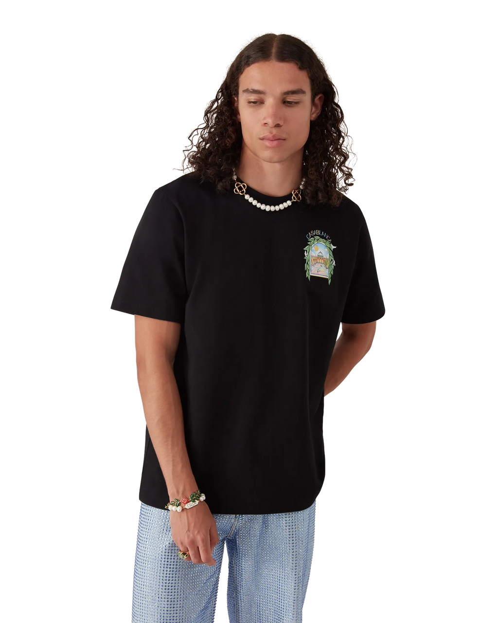 T-shirt Casablanca Black