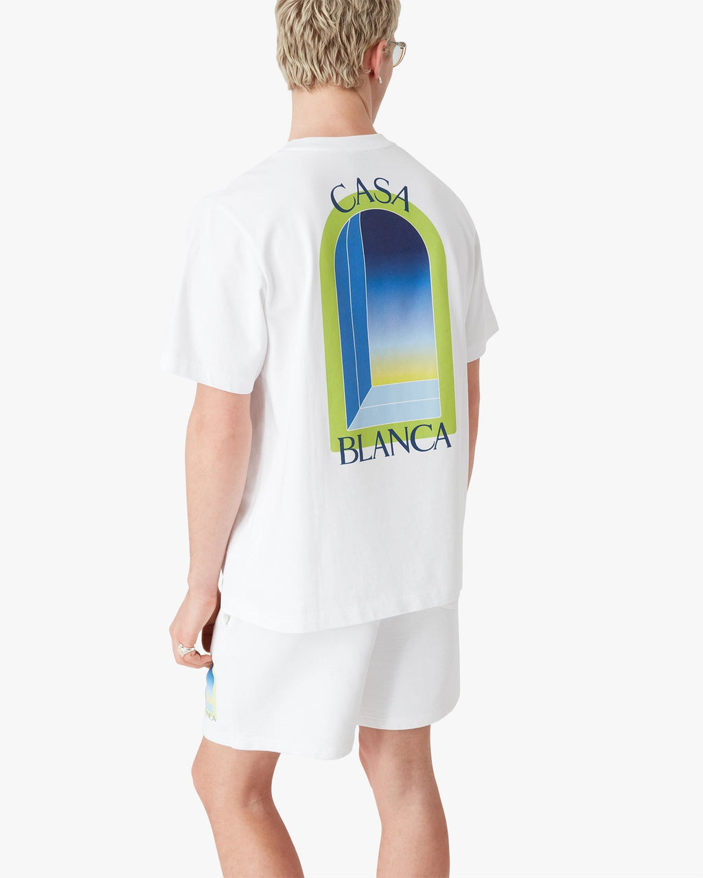 Casablanca T-shirt blanc